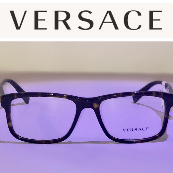 - 🎉NWT!! Versace glasses Dark Havana tortois…